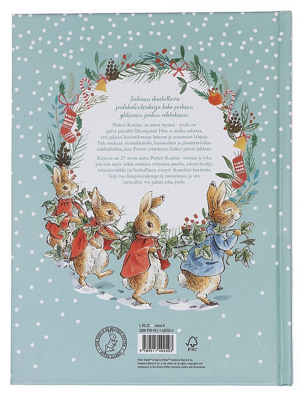 Joulu on tulossa : joulukalenterikirja - Boden, Rachel - Lastenkirjat - 10105446221 - 1