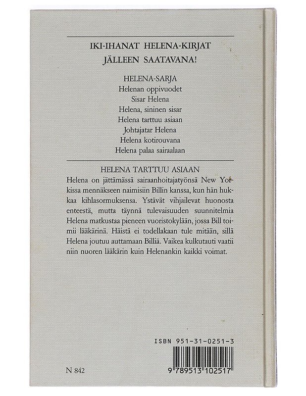 Helena tarttuu asiaan - Boylston, Helen D. - Lastenkirjat - 10105446259 - 1