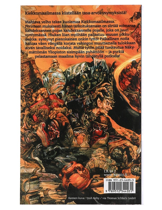 Johan riitti! - Pratchett, Terry - Lastenkirjat - 10105446336 - 1