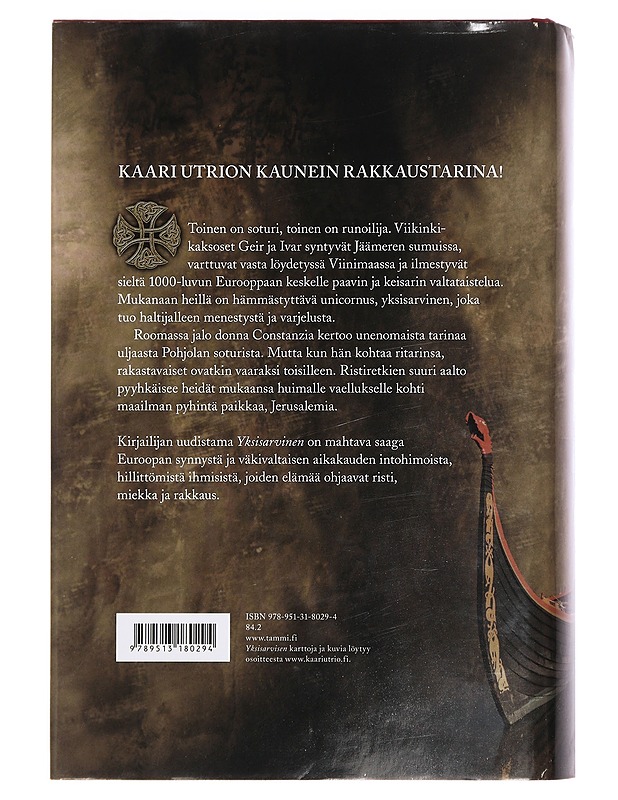 Yksisarvinen - Kaari Utrio - Kaunokirjallisuus - 10105446338 - 1