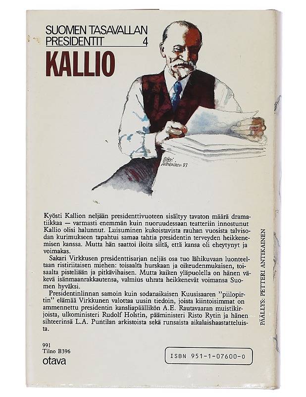Kallio: Talonpoikaispresidentti - Sakari Virkkunen - Tietokirjat - 10105446362 - 1
