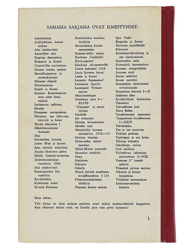 Satuja 18 vuotta täyttäneille lapsille - Tage Danielsson - Kaunokirjallisuus - 10105446372 - 1