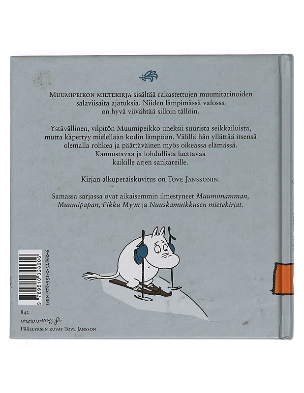 Muumipeikon mietekirja - Jansson, Tove - Lastenkirjat - 10105446378 - 1