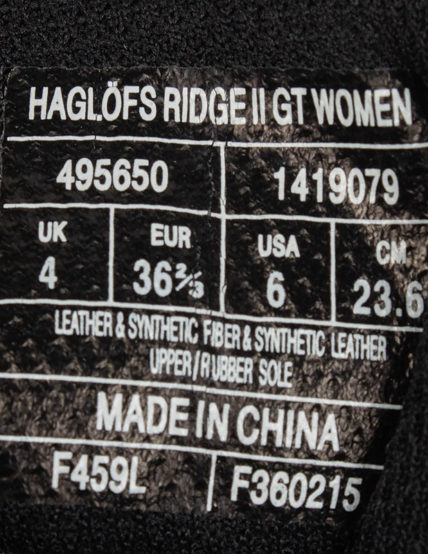 HAGLÖFS kenkä, 36 2/3 - Naisten kävelykengät ja tennarit - 10105446386 - 2