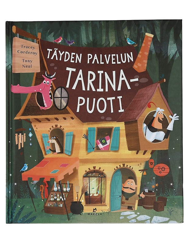 Täyden palvelun tarinapuoti - Corderoy, Tracey - Lastenkirjat - 10105446398 - 0