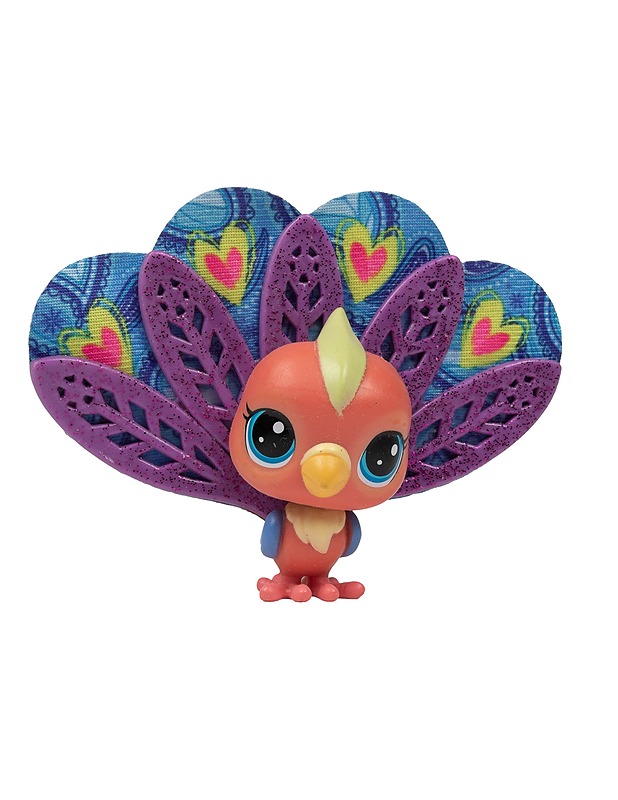 LITTLEST PET SHOP riikinkukko figuuri - Lasten lelut - 10105446401 - 0