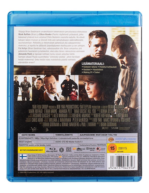 What doesn't Kill You - Blu-Ray - Blu-ray-levyt - 10105446418 - 1