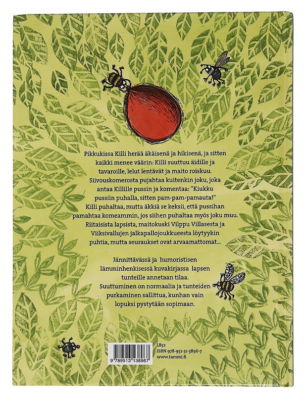 Kissa Killin kiukkupussi - Korolainen, Tuula - Lastenkirjat - 10105446427 - 1