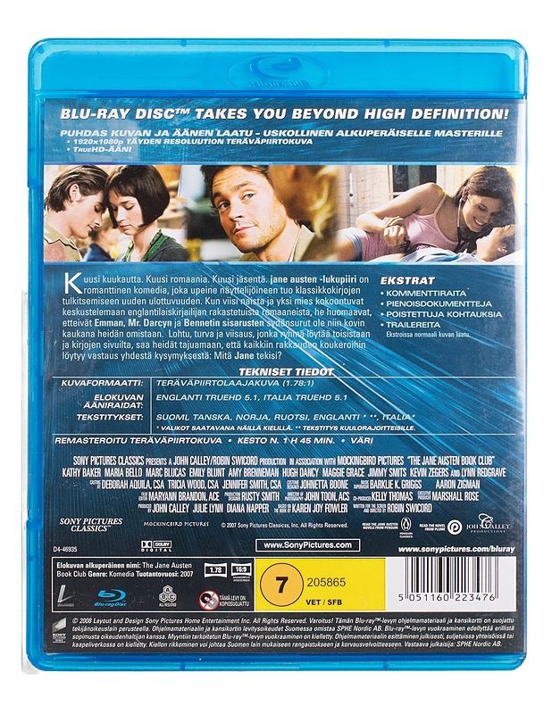 Jane Austen-Lukupiiri - Blu-Ray - Blu-ray-levyt - 10105446429 - 1