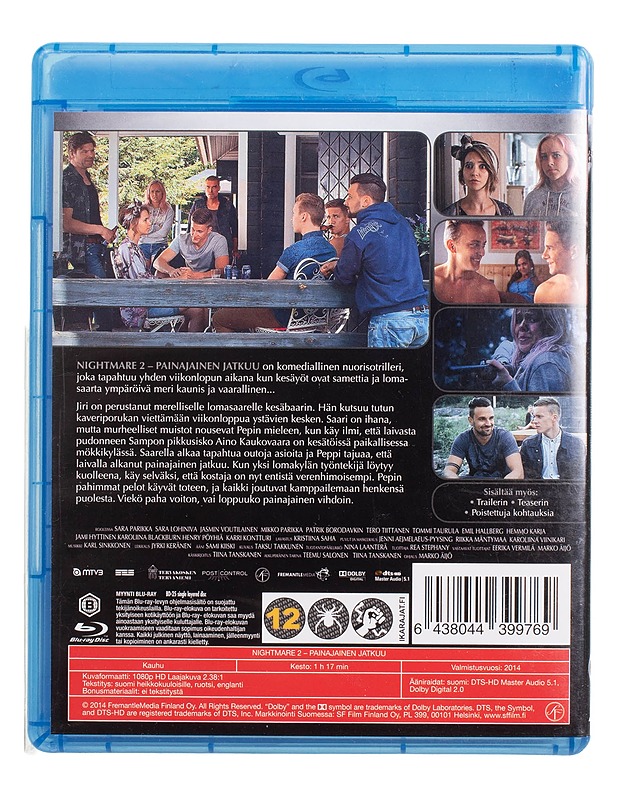Nightmare 2: Painajainen jatkuu - Blu-ray - Blu-ray-levyt - 10105446437 - 1