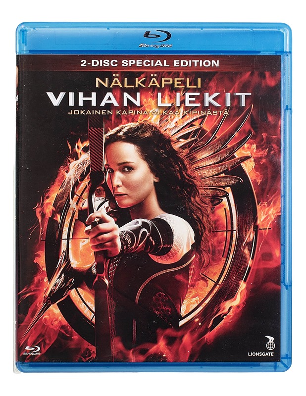 Nälkäpeli: vihan liekit - Blu-Ray - Blu-ray-levyt - 10105446441 - 0