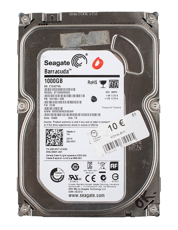 SEAGATE Barracuda ST1000DM003 kovalevy - Tietokoneet - 10105446463 - 0