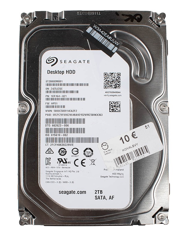 SEAGATE Desktop HDD ST2000DM001 kovalevy - Tietokoneet - 10105446483 - 0