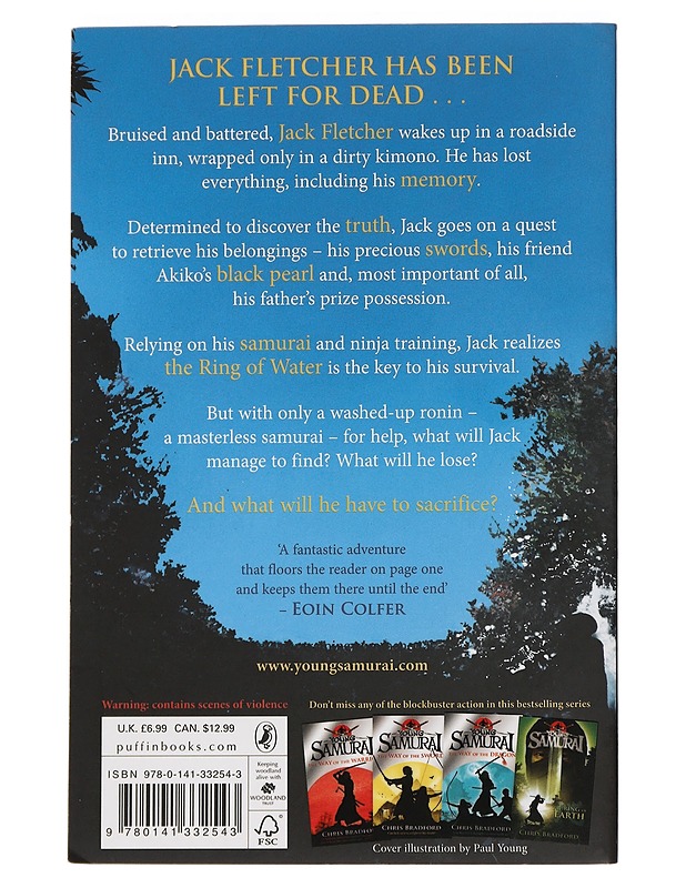 Young samurai. [5] : The ring of water - Chris Bradford - Nuorten kirjat - 10105446543 - 1