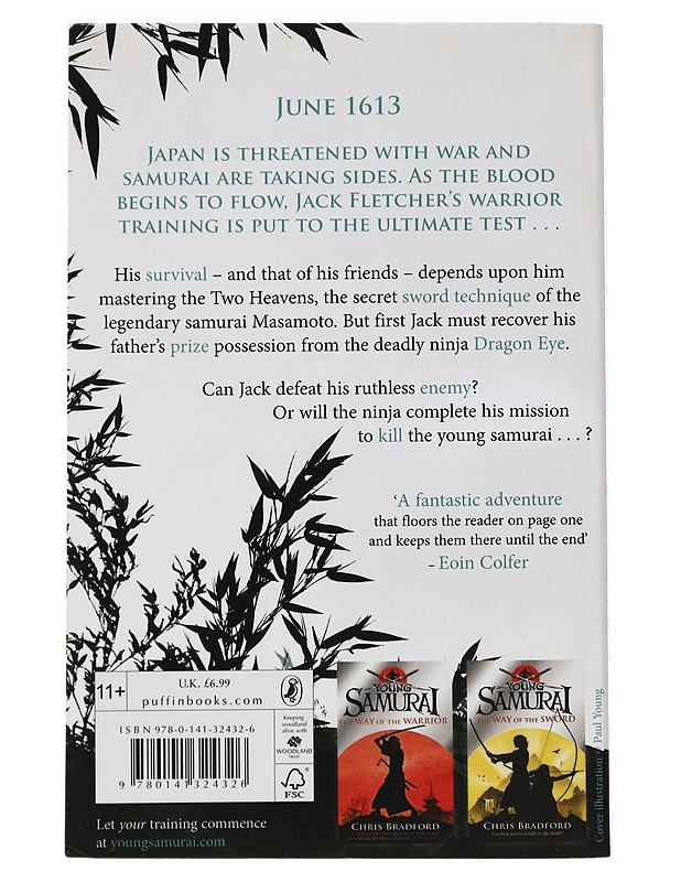 Young samurai. The way of the dragon - Chris Bradford - Nuorten kirjat - 10105446561 - 1