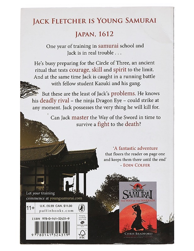 Young samurai. [2] : The way of the sword - Chris Bradford - Nuorten kirjat - 10105446565 - 1