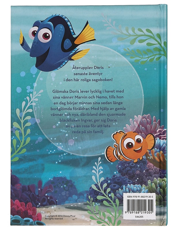 Hitta Doris - översatt av Andreas Eriksson - Lastenkirjat - 10105446618 - 1