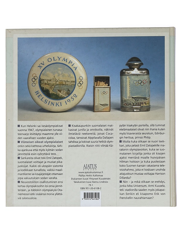 Viimeiset oikeat olympialaiset : Helsinki 1952 - Antero Raevuori - Tietokirjat ja oppaat - 10105446636 - 1