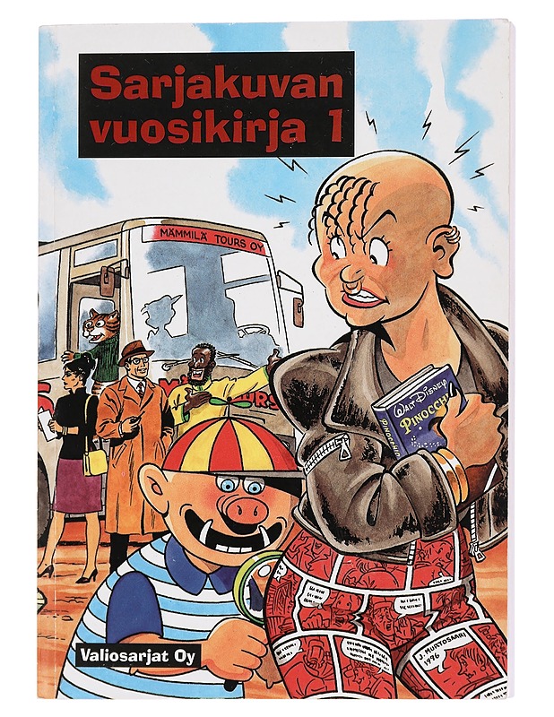 Sarjakuvan vuosikirja 1:  sarjakuvavuosi 1995 - Pasonen, Harto - Sarjakuvat - 10105446683 - 0