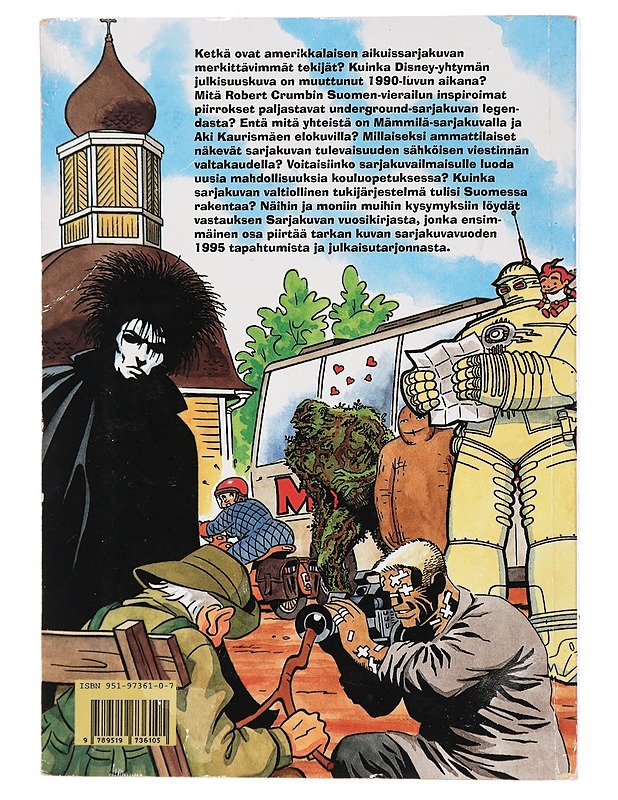 Sarjakuvan vuosikirja 1:  sarjakuvavuosi 1995 - Pasonen, Harto - Sarjakuvat - 10105446683 - 1