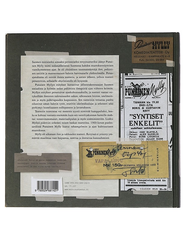 Punainen mylly : tuo pahennusta herättävä teatteri - Pennanen, Jukka - Historiakirjat - 10105446694 - 1