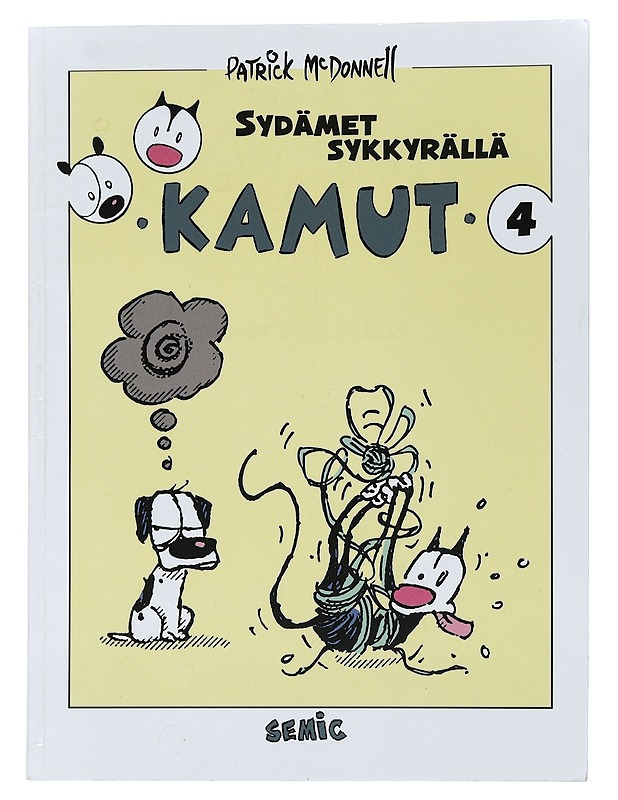 Kamut. 4, Sydämet sykkyrällä - McDonnell, Patrick - Sarjakuvat - 10105446710 - 0