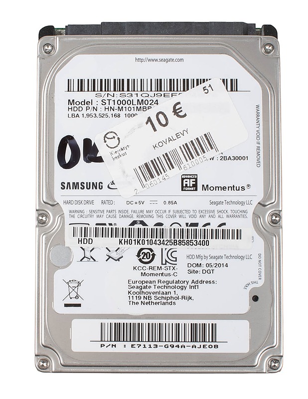 SAMSUNG ST1000LM024 kiintolevy - Tietokoneet - 10105446762 - 0