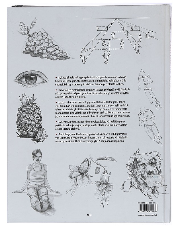 Piirtäjän suuri käsikirja - Hurme-Keränen, Auli - Tietokirjat ja oppaat - 10105446768 - 1