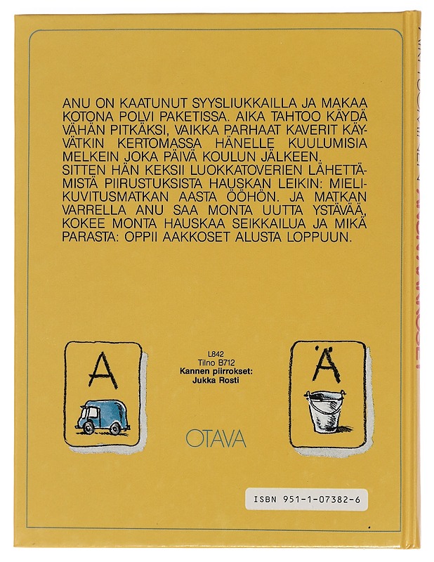 Anun aakkoset - Tuominen, Airi - Lastenkirjat - 10105446808 - 1