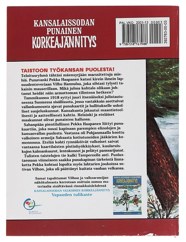 Kansalaissodan punainen korkeajännitys : taistoon työkansan puolesta - Samson - Sarjakuvat - 10105446820 - 1