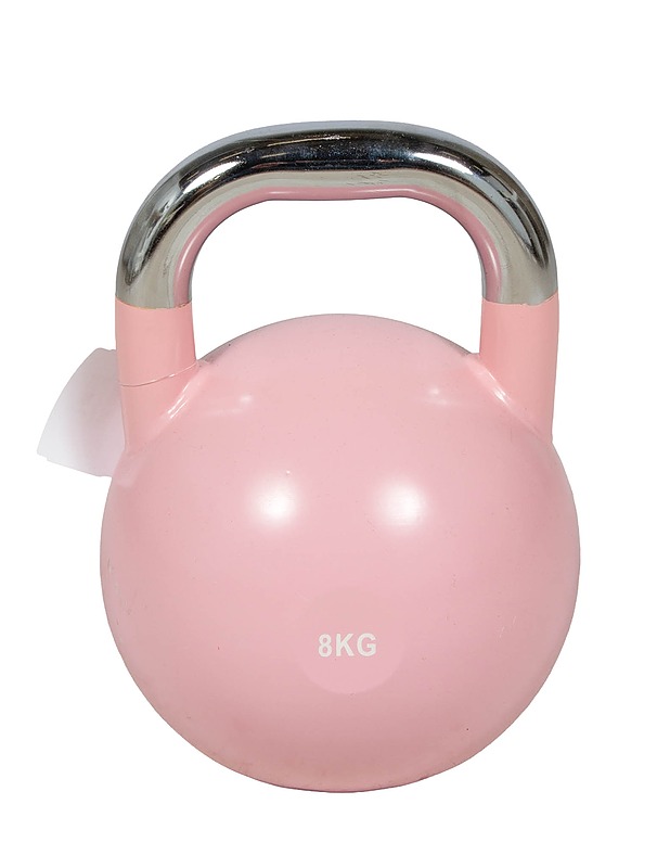 Roosanvärinen kahvakuula, 8 kg - Kuntoilu - 10105446840 - 1