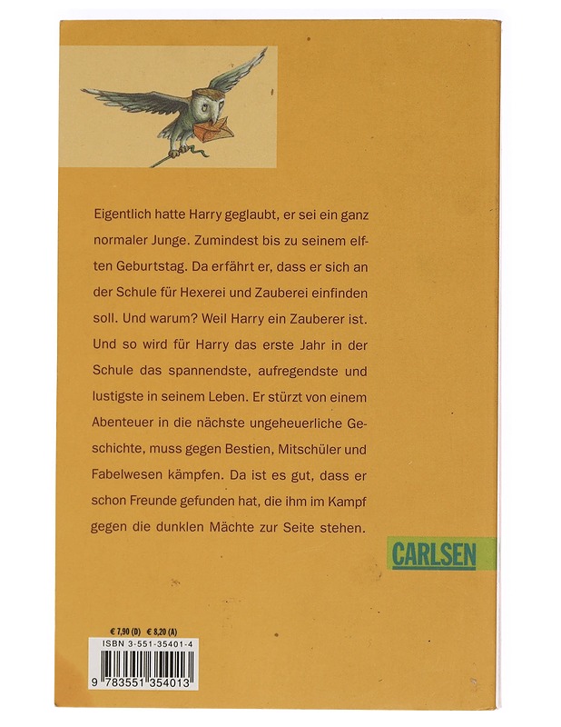 Harry Potter und der Stein der Weisen - Rowling, J. K. - Lastenkirjat - 10105446869 - 1