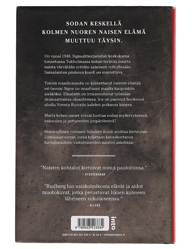 Salainen koodi - Rudberg, Denise - Romaanit ja novellit - 10105446875 - 1