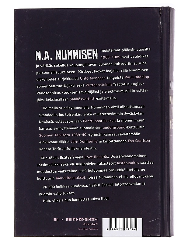 Kaukana väijyy ystäviä : muistelmat I - M.A. Numminen - Elämäkerrat ja muistelmat - 10105446901 - 1