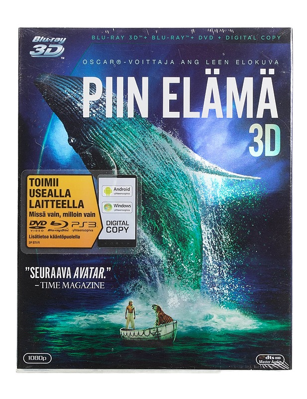 Piin Elämä - Blu-Ray - Blu-ray-levyt - 10105446904 - 0