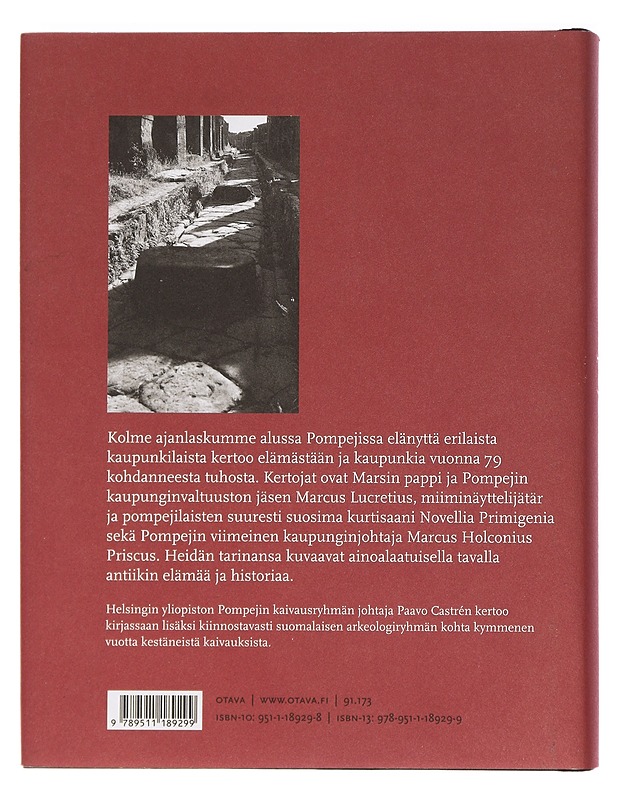 Pompejilaisia kohtaloita - Castrén, Paavo - Historiakirjat - 10105446914 - 1