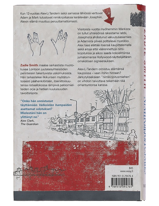 Nimikirjoitusmies - Smith, Zadie - Musiikki- ja elokuvakirjat - 10105446944 - 1