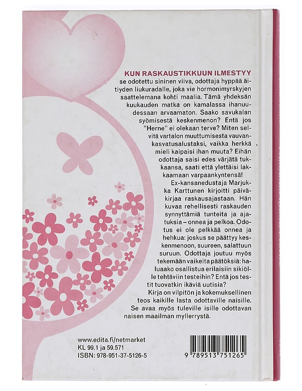 Kamalan ihana Herne : odottajan päiväkirja - Karttunen, Marjukka - Elämäkerrat ja muistelmat - 10105446973 - 1