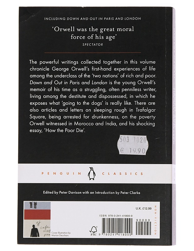 Orwell and the Dispossessed - Orwell George - Elämäkerrat ja muistelmat - 10105446980 - 1