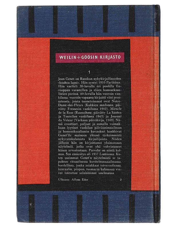 Parveke - Näytelmä - Kaunokirjallisuus - 10105447002 - 1