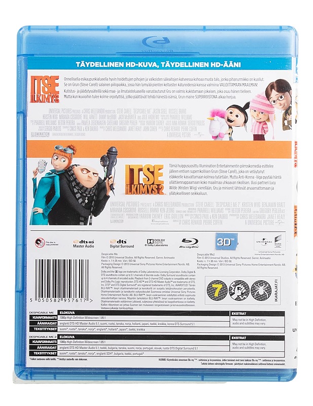 Itse Ilkimys 1 & 2 - Blu-Ray - Blu-ray-levyt - 10105447000 - 1