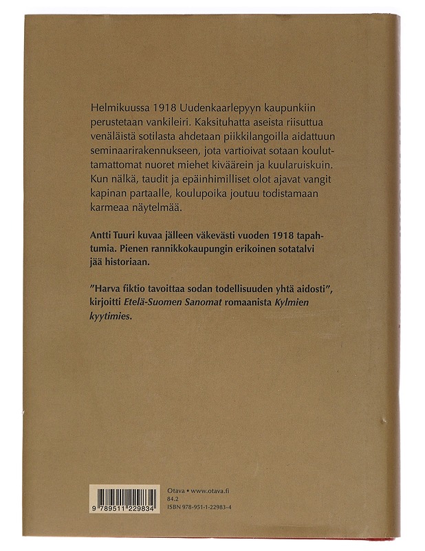 Surmanpelto : romaani - Antti Tuuri - Historiakirjat - 10105447011 - 1