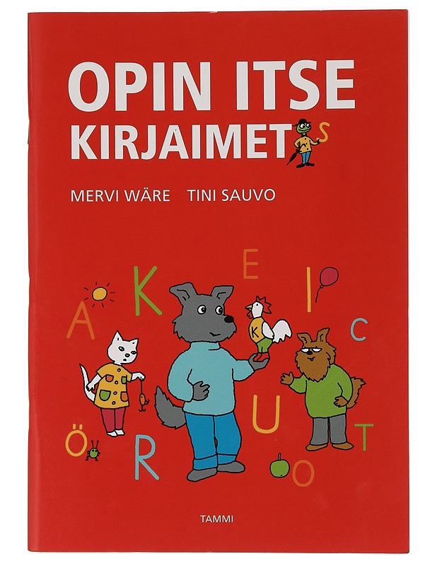 Opin itse kirjaimet - Wäre, Mervi - Lastenkirjat - 10105447027 - 0