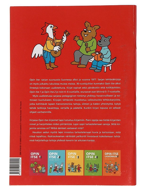 Opin itse kirjaimet - Wäre, Mervi - Lastenkirjat - 10105447027 - 1