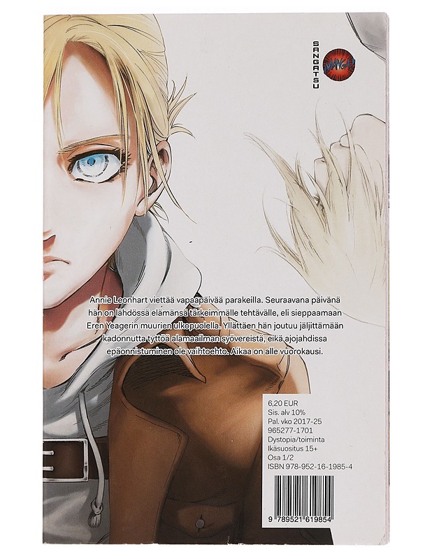 Titaanien sota : lost girls. 1 - Fuji, Ryosuke K15 - Sarjakuvat - 10105447023 - 1