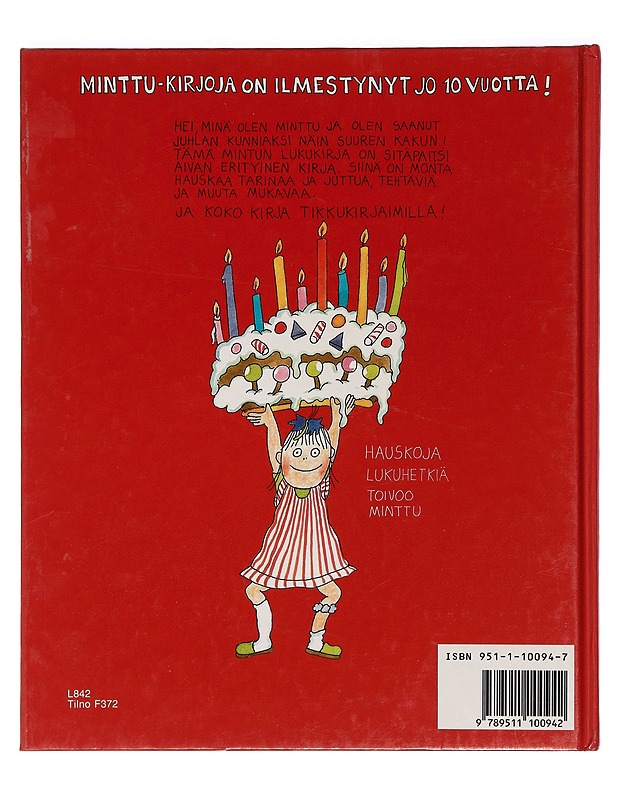 Mintun lukukirja - Maikki Harjanne - Lastenkirjat - 10105447049 - 1