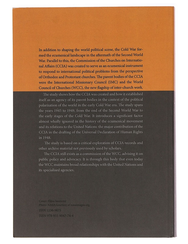 Ecumenical action in world politics - Matti Peiponen - Historiakirjat - 10105447067 - 1