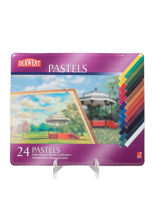 DERWENT pastelliliidut, 24 kpl - Askartelu - 10105447077 - 0