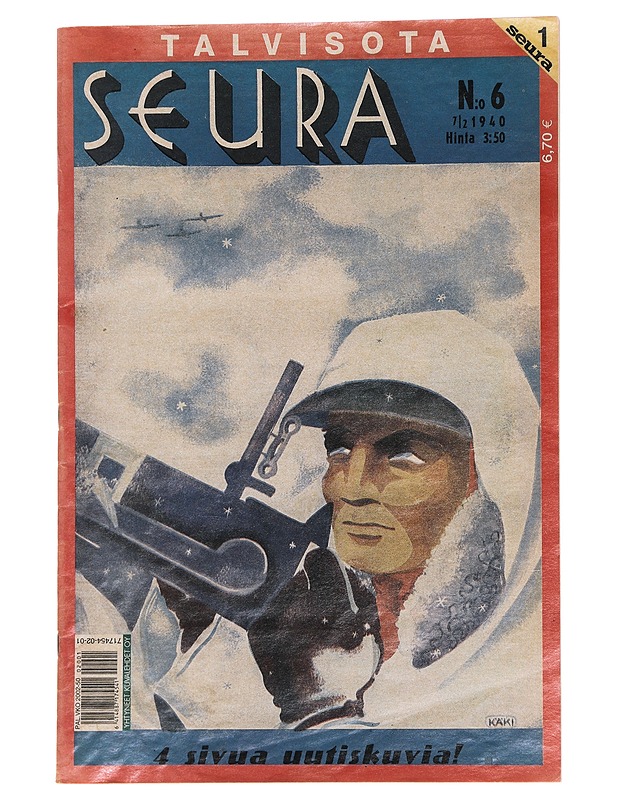 Talvisota : seura ; N:o 6 : 7/2 1940 - Harrastekirjat - 10105447087 - 0