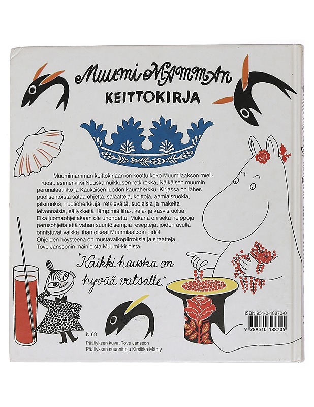 Muumimamman keittokirja - Malila, Sami - Ruokakirjat - 10105447115 - 1